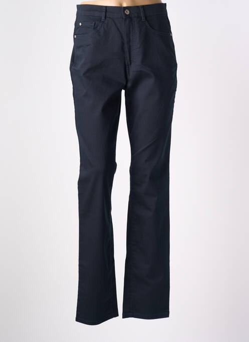 Jeans coupe droite bleu BRUNO SAINT HILAIRE pour femme