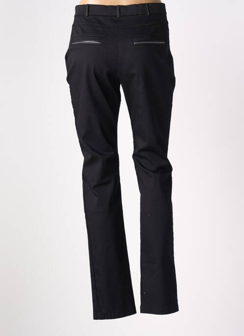 Pantalon chino noir CHRISTINE LAURE pour femme