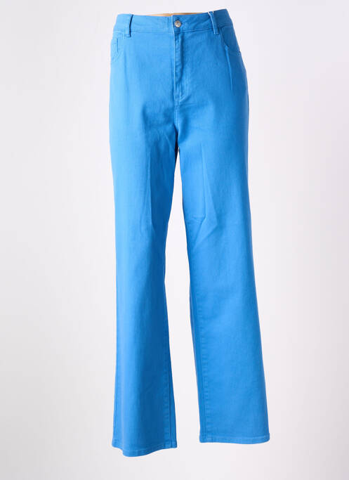 Pantalon large bleu C'EST BEAU LA VIE pour femme
