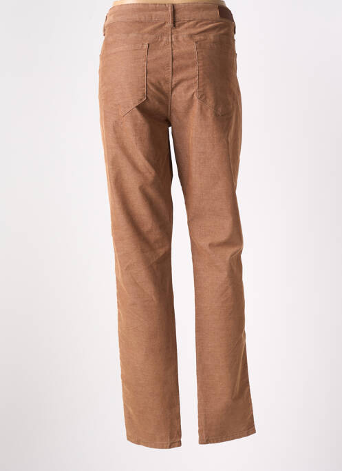 Pantalon slim beige C'EST BEAU LA VIE pour femme
