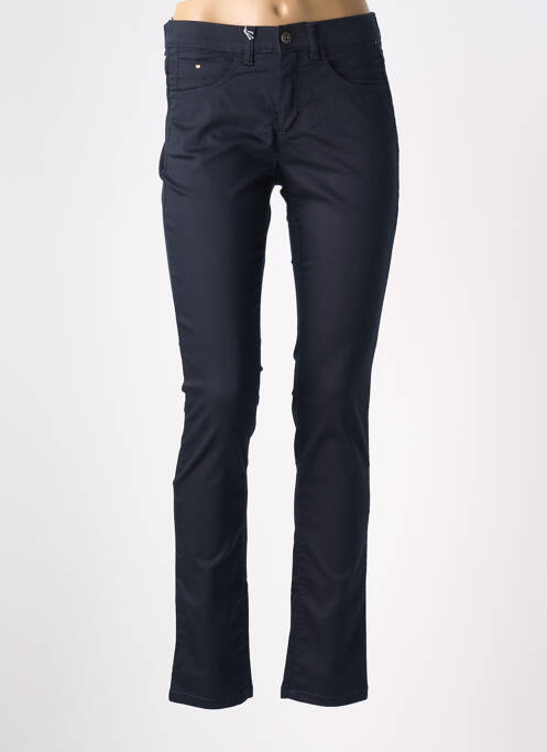 Pantalon slim bleu BRUNO SAINT HILAIRE pour femme