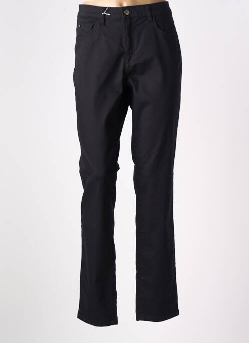 Pantalon slim noir BRUNO SAINT HILAIRE pour femme