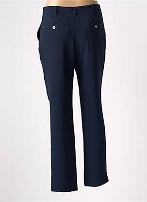 Pantalon chino taille normale taille normale bleu CHRISTINE LAURE femme