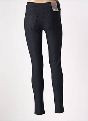 Pantalon slim taille élastique noir EAST DRIVE femme