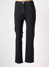 Jeans coupe slim poches noir EAST DRIVE femme