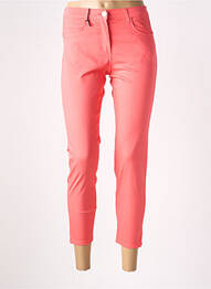 Pantalon 7/8 stretch taille normale rose EAST DRIVE femme