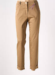 Pantalon droit beige EAST DRIVE pour femme seconde vue