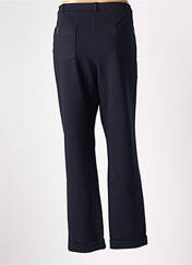 Pantalon droit bleu CHRISTINE LAURE pour femme seconde vue