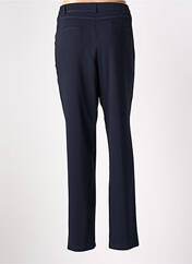 Pantalon droit bleu CHRISTINE LAURE pour femme seconde vue