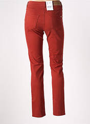 Pantalon droit orange EAST DRIVE pour femme seconde vue