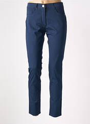 Pantalon slim bleu EAST DRIVE pour femme seconde vue