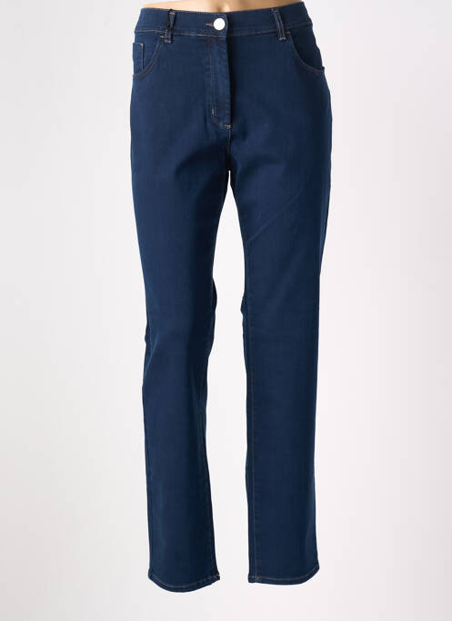 Jeans coupe slim bleu EAST DRIVE pour femme
