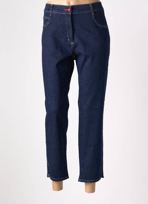 Jeans coupe slim bleu EAST DRIVE pour femme
