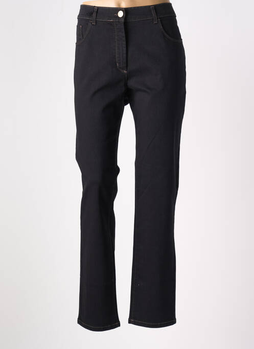 Jeans coupe slim noir EAST DRIVE pour femme