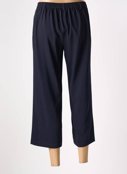 Pantacourt bleu CHRISTINE LAURE pour femme