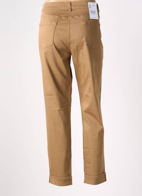 Pantalon droit beige EAST DRIVE pour femme