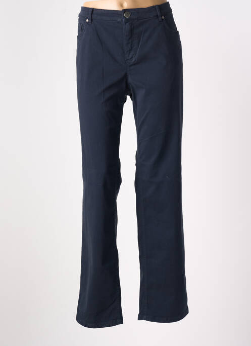 Pantalon droit bleu STARK pour femme
