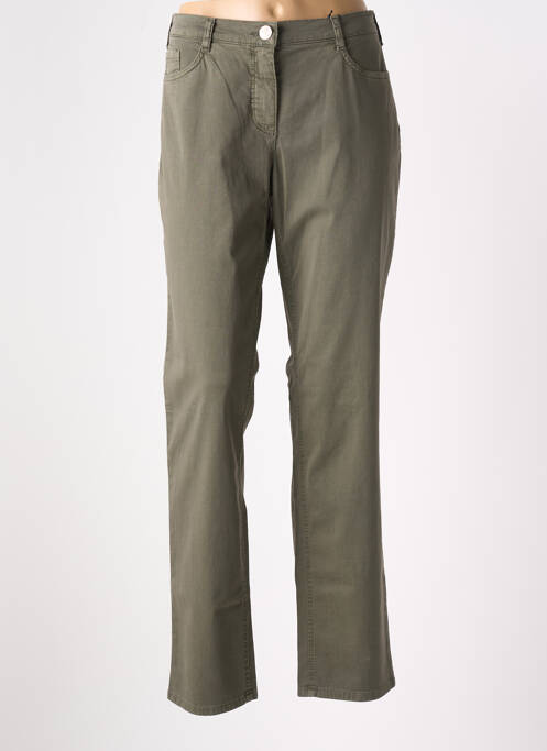 Pantalon droit vert STARK pour femme
