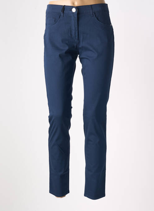 Pantalon slim bleu EAST DRIVE pour femme