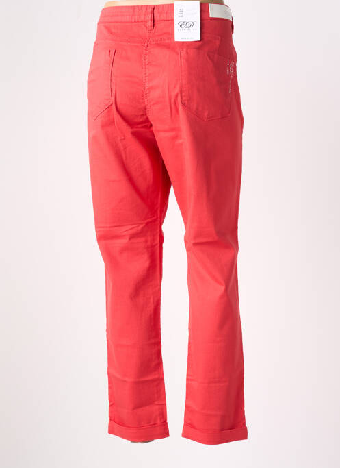 Pantalon slim rouge EAST DRIVE pour femme