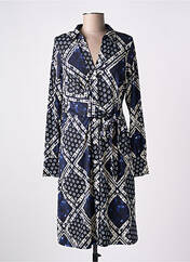 Robe mi-longue bleu K-DESIGN pour femme seconde vue