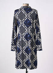 Robe mi-longue bleu K-DESIGN pour femme seconde vue