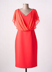 Robe mi-longue marron MATHIEU PARIS pour femme seconde vue