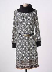Robe mi-longue noir K-DESIGN pour femme seconde vue