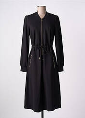 Robe mi-longue noir K-DESIGN pour femme seconde vue
