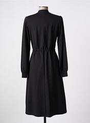 Robe mi-longue noir K-DESIGN pour femme seconde vue
