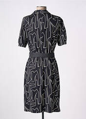 Robe mi-longue noir K-DESIGN pour femme seconde vue