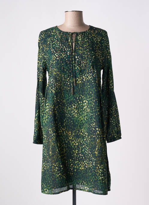 Robe courte vert DIPLODOCUS pour femme