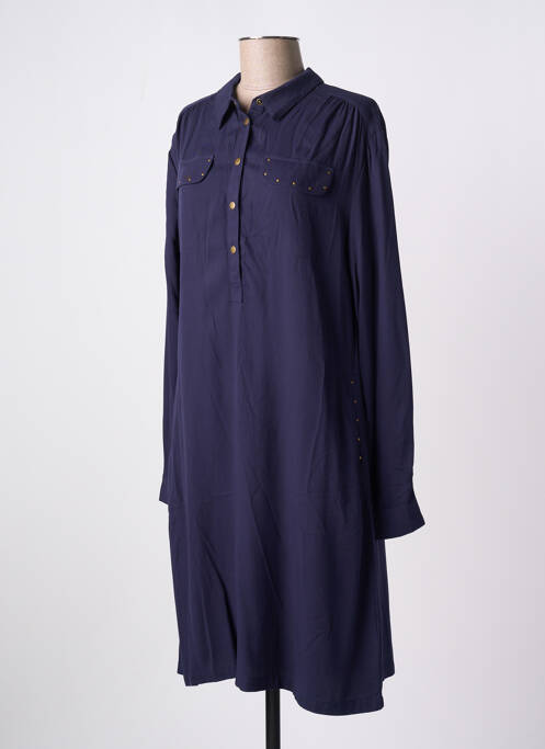 Robe mi-longue bleu DIPLODOCUS pour femme
