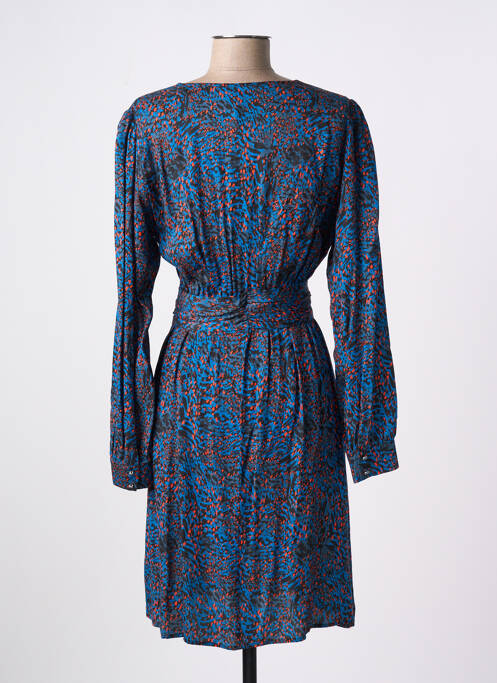 Robe mi-longue bleu EVA KAYAN pour femme