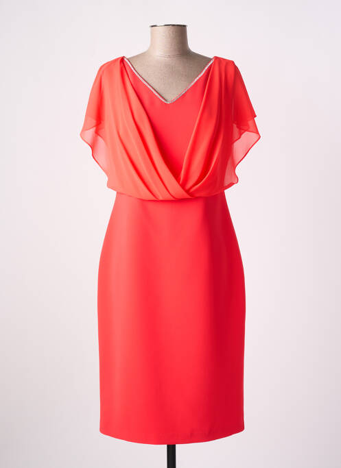 Robe mi-longue marron MATHIEU PARIS pour femme