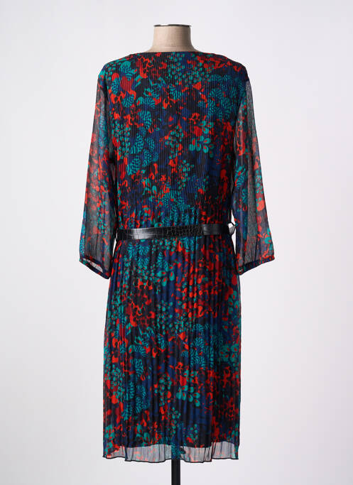 Robe mi-longue noir CHRISTINE LAURE pour femme