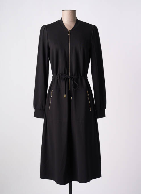 Robe mi-longue noir K-DESIGN pour femme