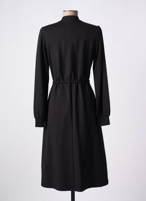 Robe mi-longue noir K-DESIGN pour femme