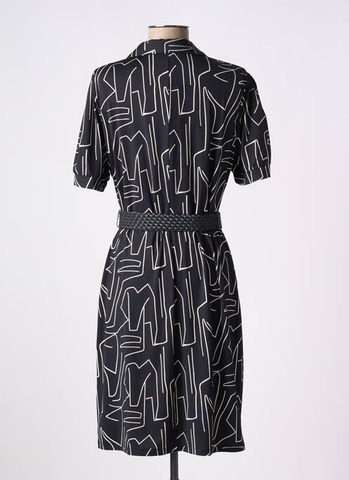 Robe mi-longue noir K-DESIGN pour femme