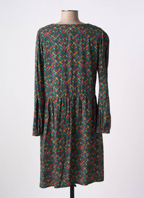 Robe mi-longue vert DIPLODOCUS pour femme