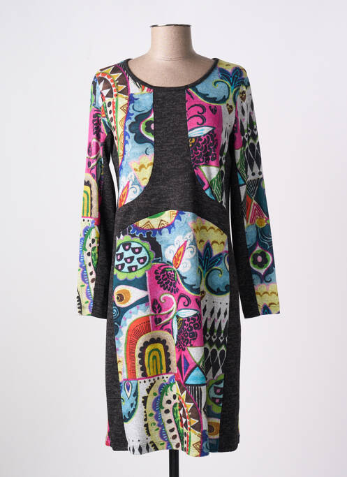 Robe pull gris OLIVIER PHILIPS pour femme