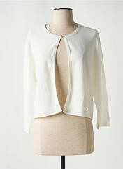 Gilet manches longues blanc CHRISTINE LAURE pour femme seconde vue