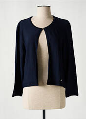 Gilet manches longues bleu CHRISTINE LAURE pour femme seconde vue