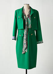 Ensemble robe vert SONIA K pour femme seconde vue