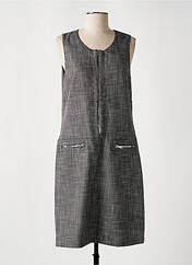 Robe mi-longue gris FRANCE RIVOIRE pour femme seconde vue