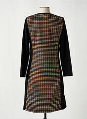 Robe mi-longue noir FRANCE RIVOIRE pour femme seconde vue