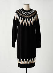Robe pull noir K-DESIGN pour femme seconde vue