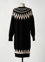 Robe pull noir K-DESIGN pour femme seconde vue