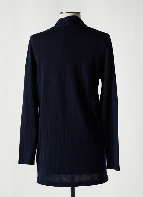 Gilet manches longues bleu MAUD & SACHA pour femme