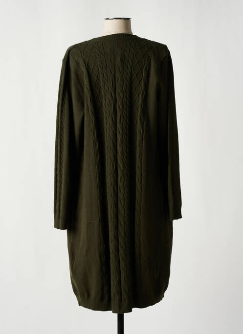 Gilet manches longues vert CREAM pour femme